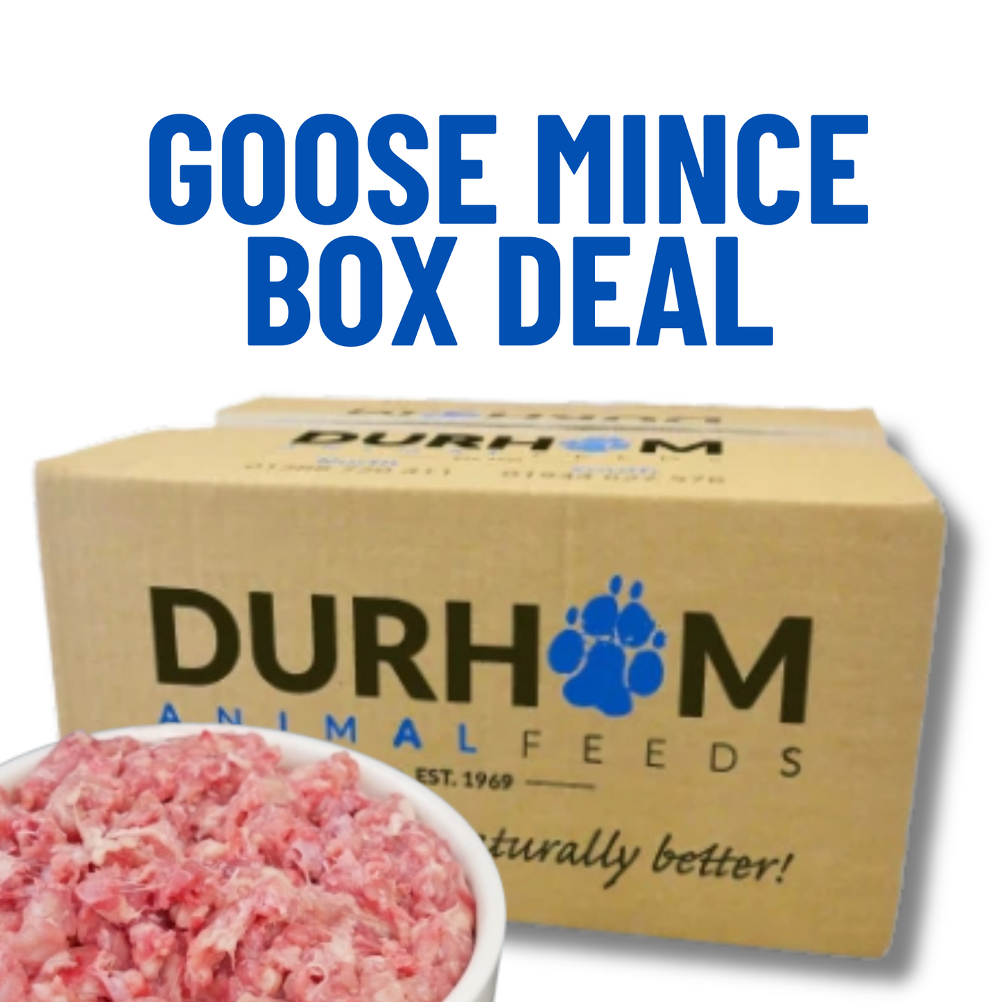 Durham | Goose Mince | Whole Box 14 x 454g