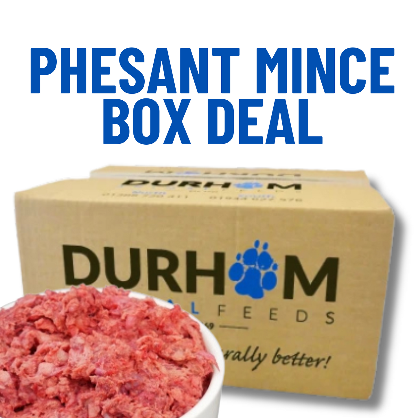 Durham | Pheasant Mince | Whole Box 14 x 454g