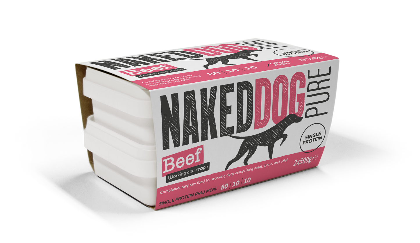 Naked Dog | PURE 80:10:10 Beef 2x500g
