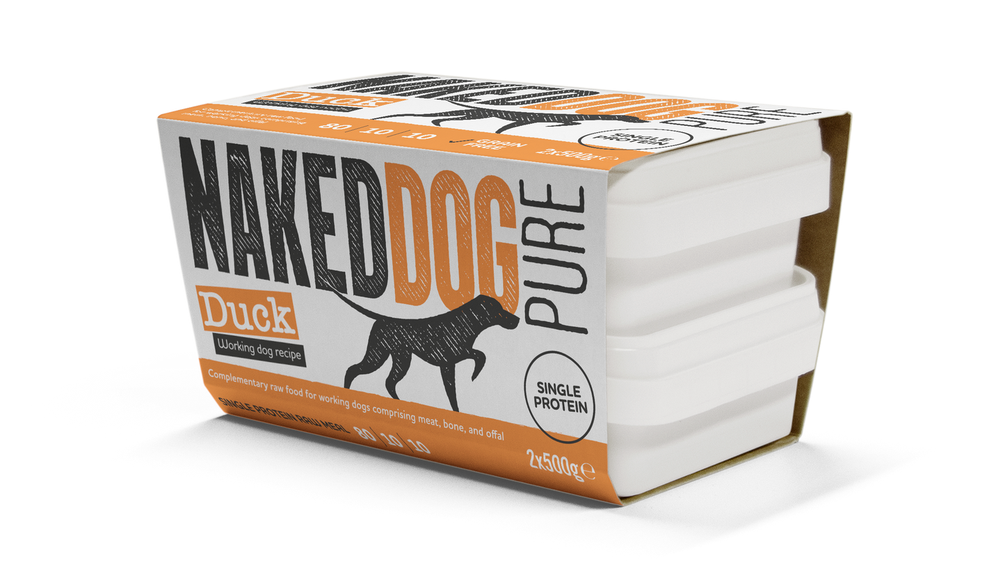 Naked Dog | PURE 80:10:10 Duck 2x500g