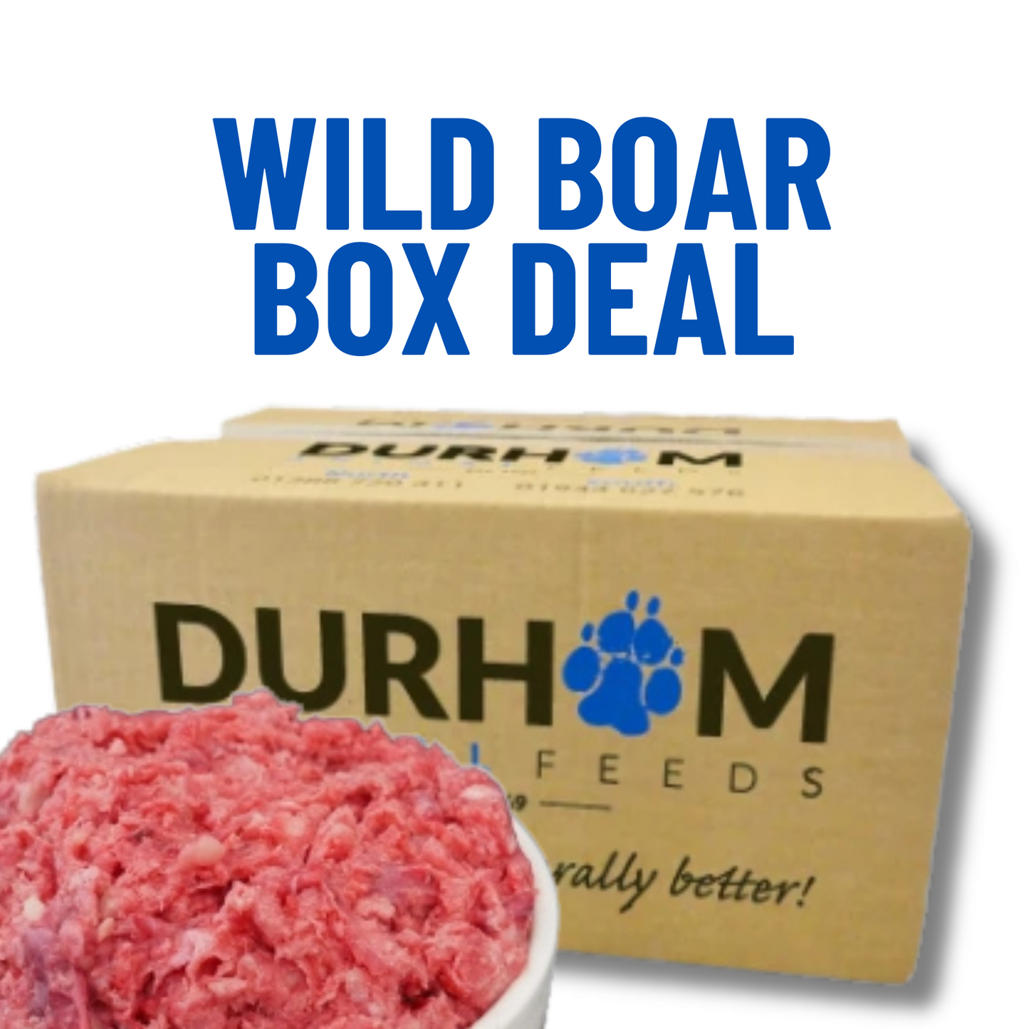 Durham | Wild Boar Mince | Whole Box 14 x 454g