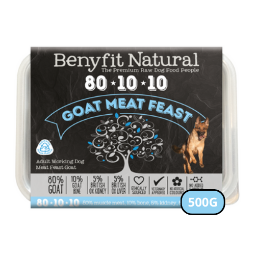 Benyfit Natural 80.10.10 Goat Meat Feast 500g