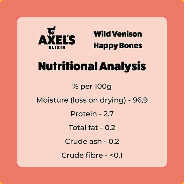 Axel's Elixir Venison Happy Bones