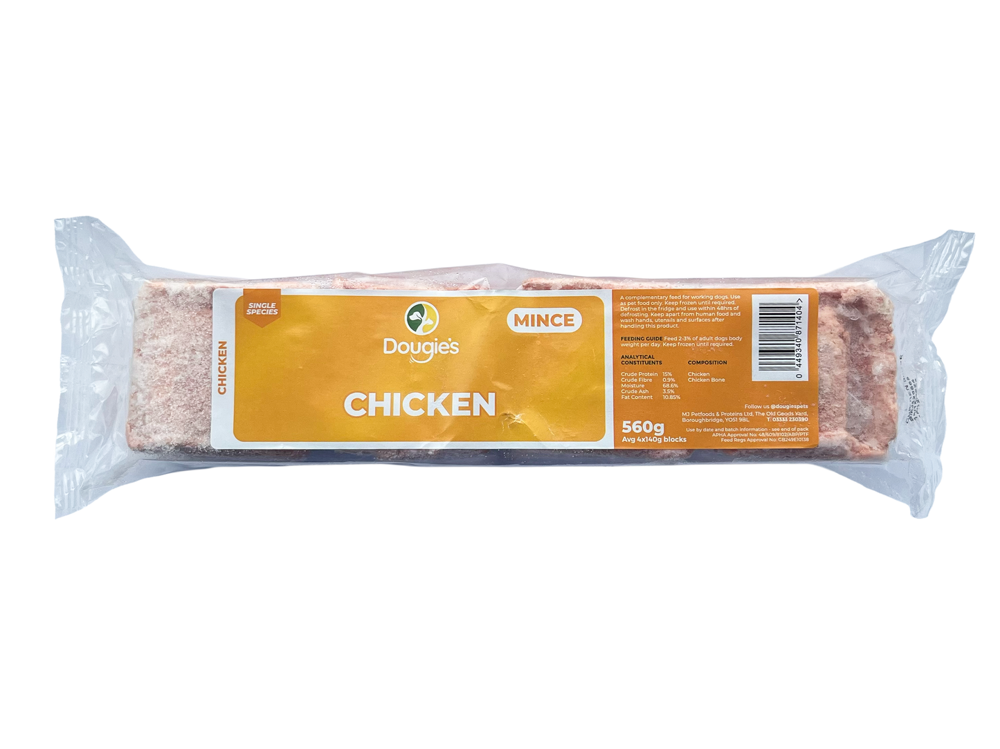 Dougie's | Chicken Mince 90:10 (4x140g)