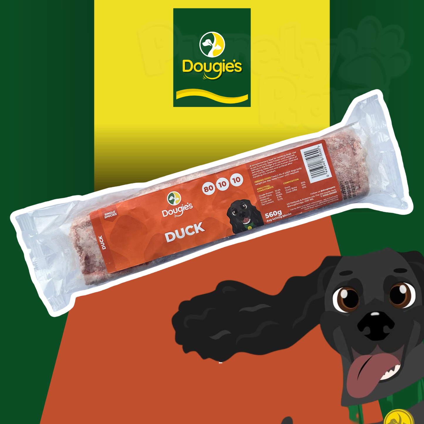 Dougie's | Duck Mince 80:10:10 560g