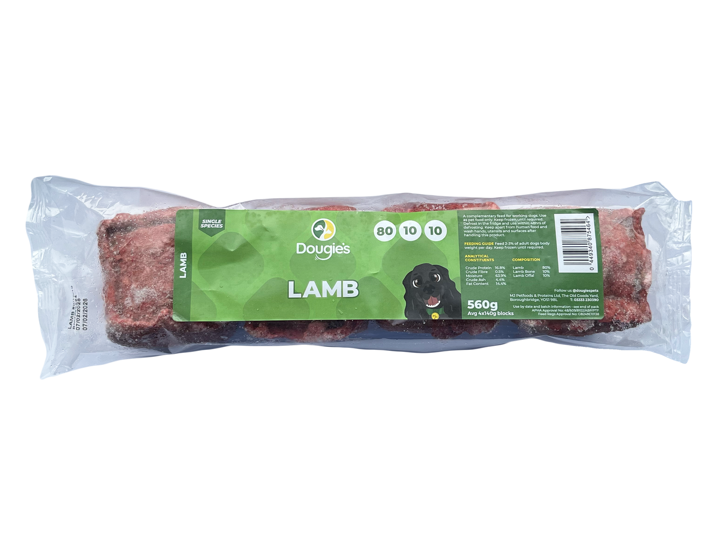 Dougie's | Minces 80:10:10 560g (4x140g)