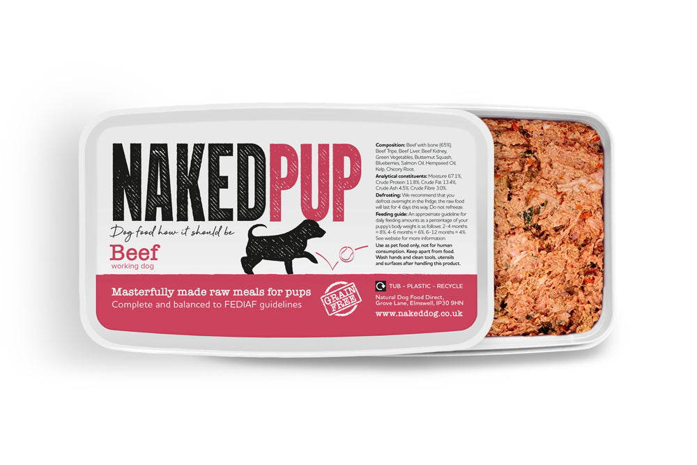 Naked Pup Beef 2x500g