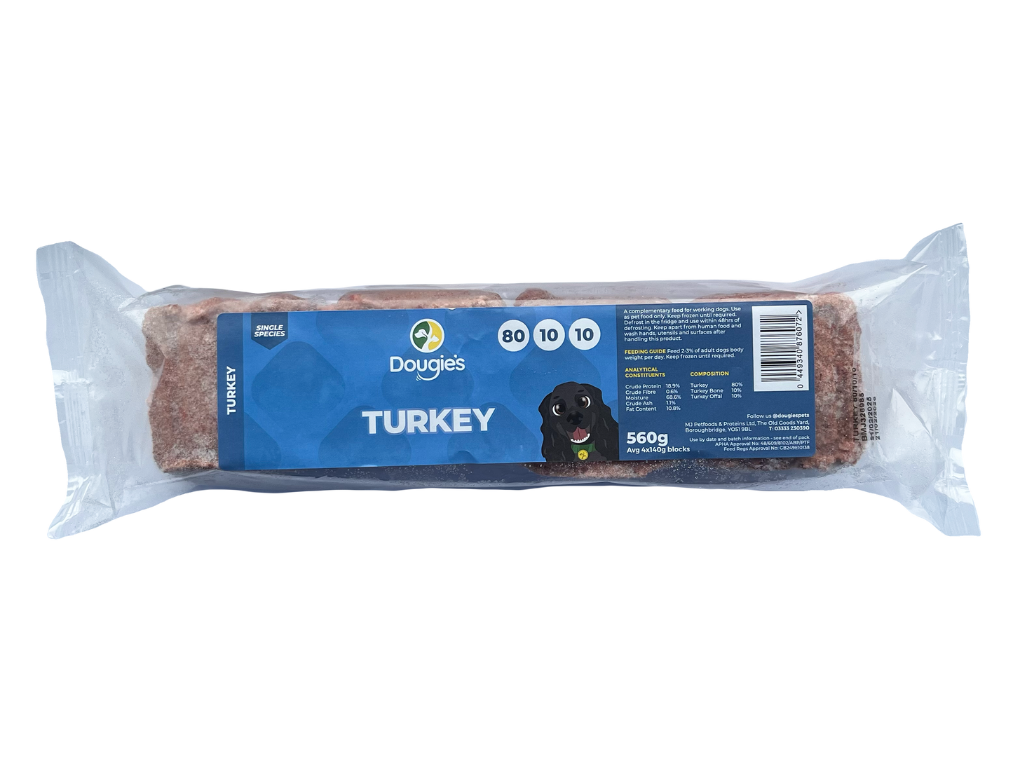 Dougie's | Minces 80:10:10 560g (4x140g)