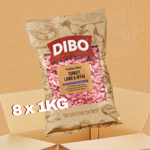 DIBO | Box Deal Turkey Lamb & Offal 8 x 1kg