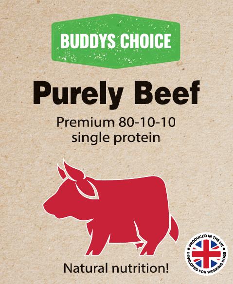Buddys Choice | Purely Beef Premium 80.10.10 454g