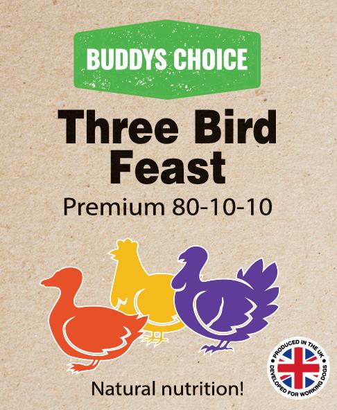 Buddys Choice | Purely Three Bird Premium 80.10.10 454g