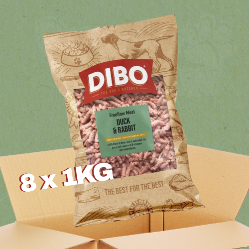 DIBO | Box Deal Duck & Rabbit 8 x 1kg