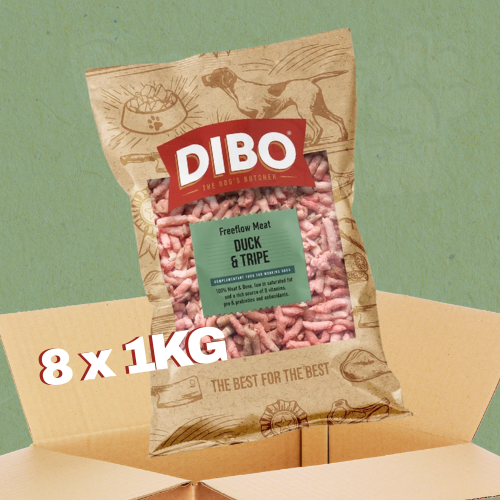 DIBO | Box Deal Duck & Tripe 8 x 1kg