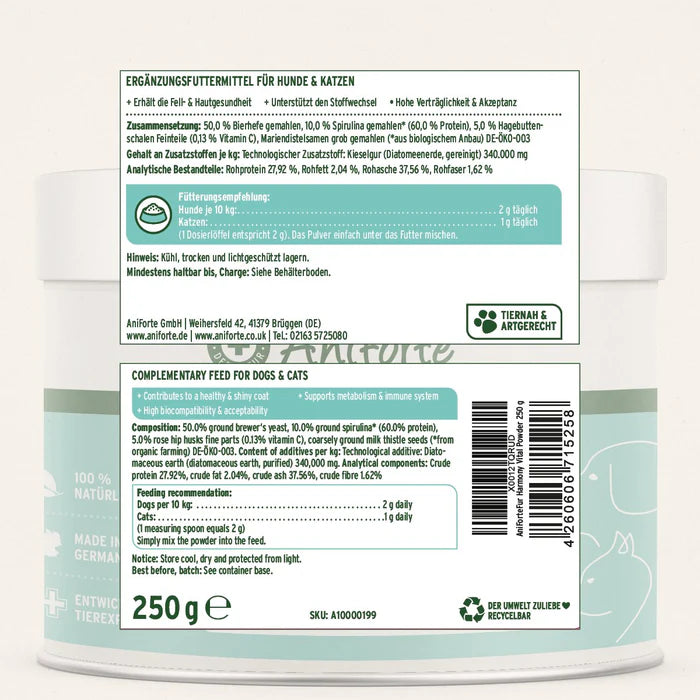 Aniforte | Fur Harmony Vital Powder 250g