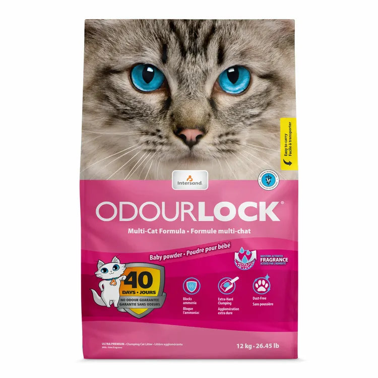 Odourlock | Cat Litter Baby Powder 12kg