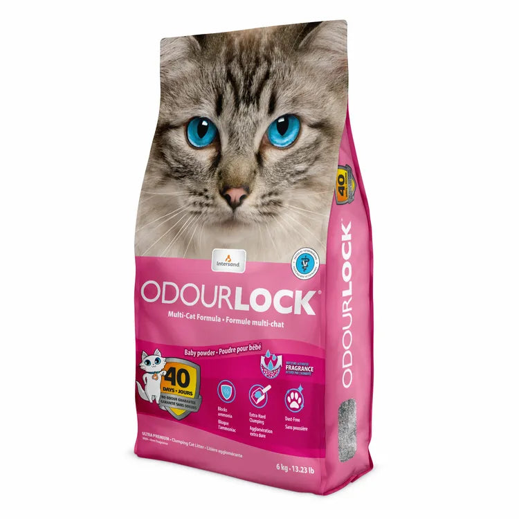 Odourlock | Cat litter Baby Powder 6kg