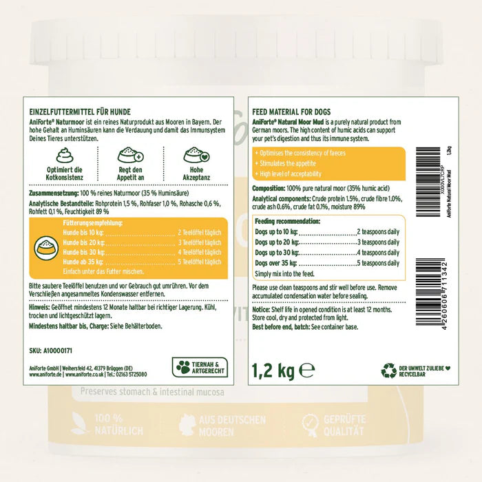 Aniforte | Natural Moor Mud - Supports Digestion and Immune System