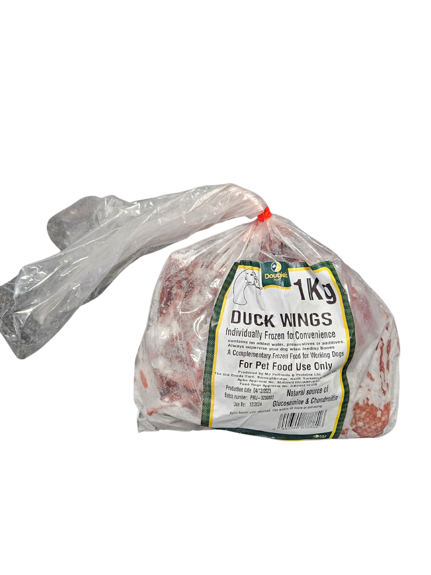 Dougie's Duck Wings 1kg
