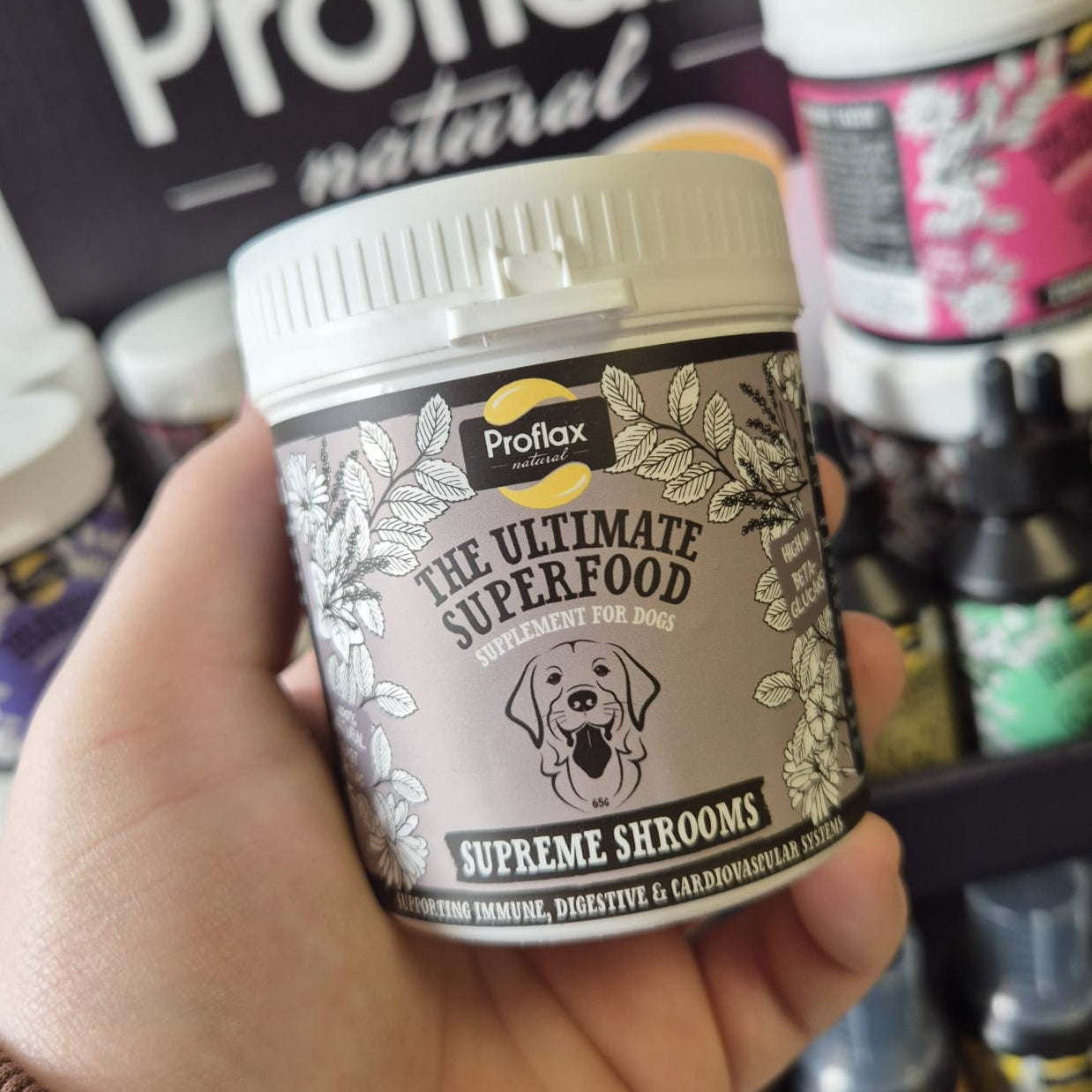 Proflax | Supreme Shrooms For Dogs 65g