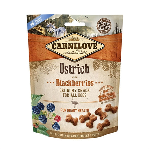 Carnilove Dog | Crunch Snack Ostrich & Blackberries 200g