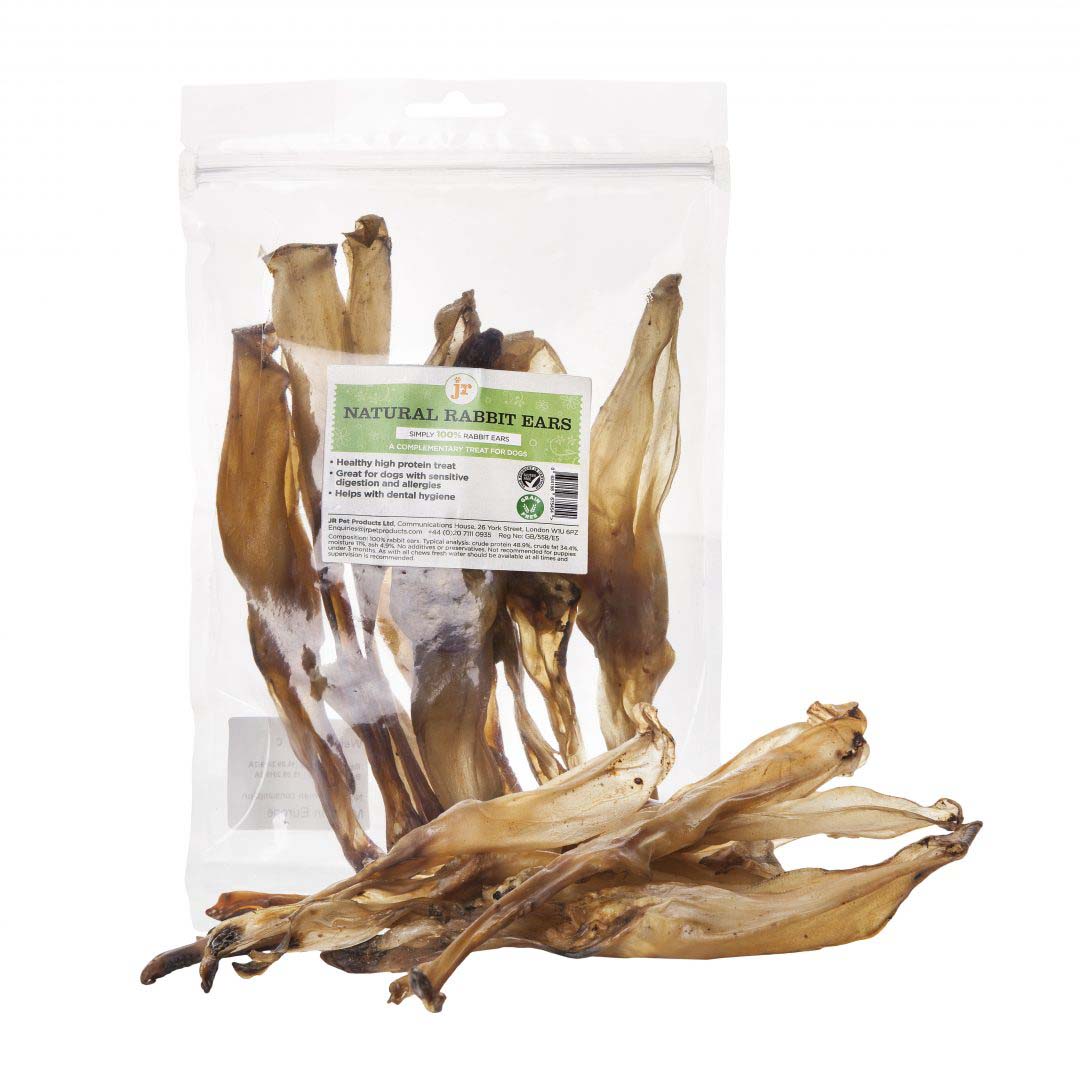 JR | Natural Rabbit Ears without Hair 100g