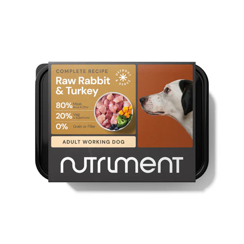 Nutriment | Raw Rabbit & Turkey Formula 500g