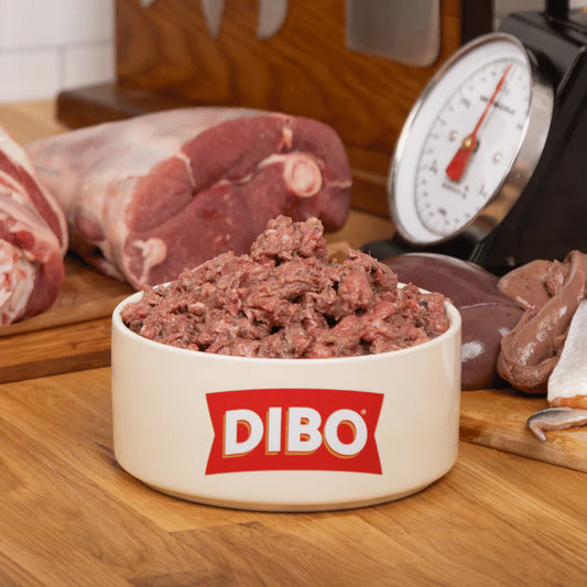 DIBO FINEST | 80:10:10 Lamb, Fish & Turkey Raw Mince 1kg