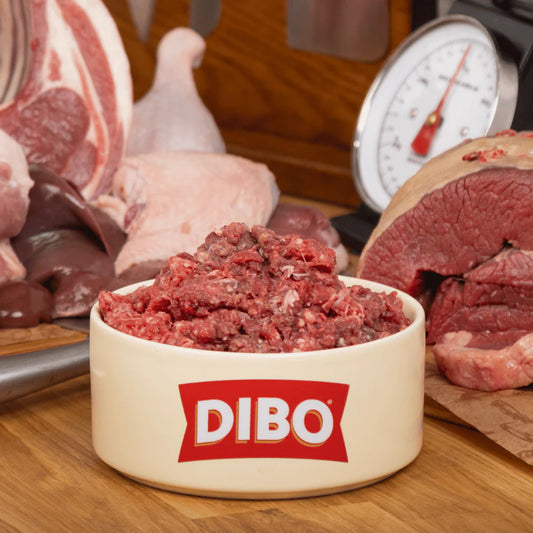 DIBO FINEST | 80:10:10 Mixed Meat with Duck Raw Mince 1kg