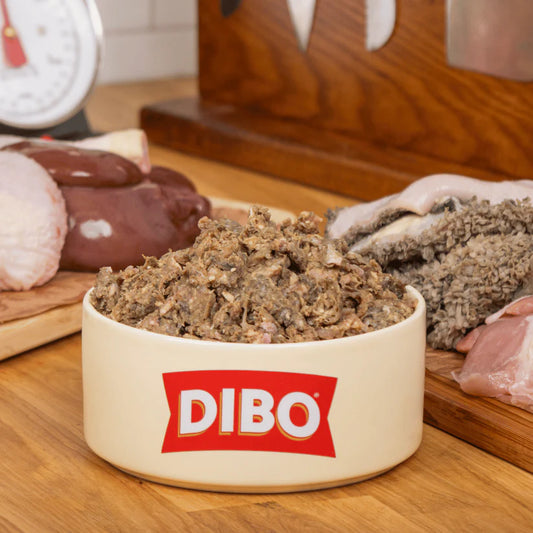 DIBO FINEST | 80:10:10 Ox Tripe with Chicken Raw Mince 1kg