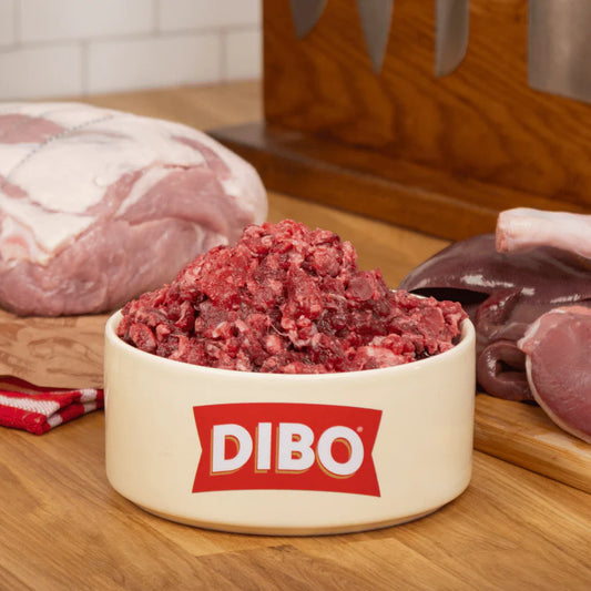 DIBO FINEST | 80:10:10 Pork with Duck Raw Mince 1kg