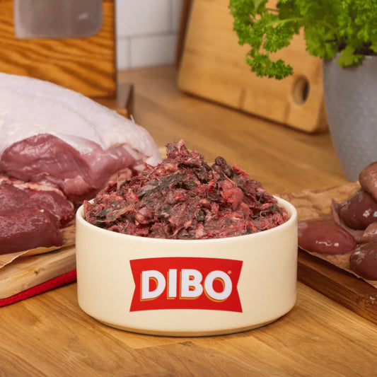DIBO FINEST | 80:10:10 Venison, Beef & Turkey Raw Mince 1kg
