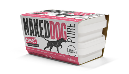 Naked Dog | PURE 80:10:10 Beef 2x500g