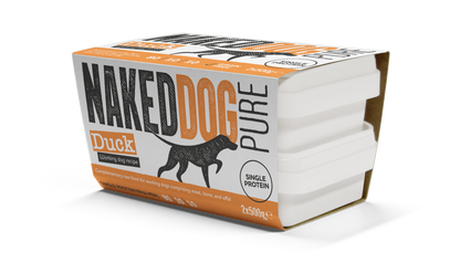 Naked Dog | PURE 80:10:10 Duck 2x500g