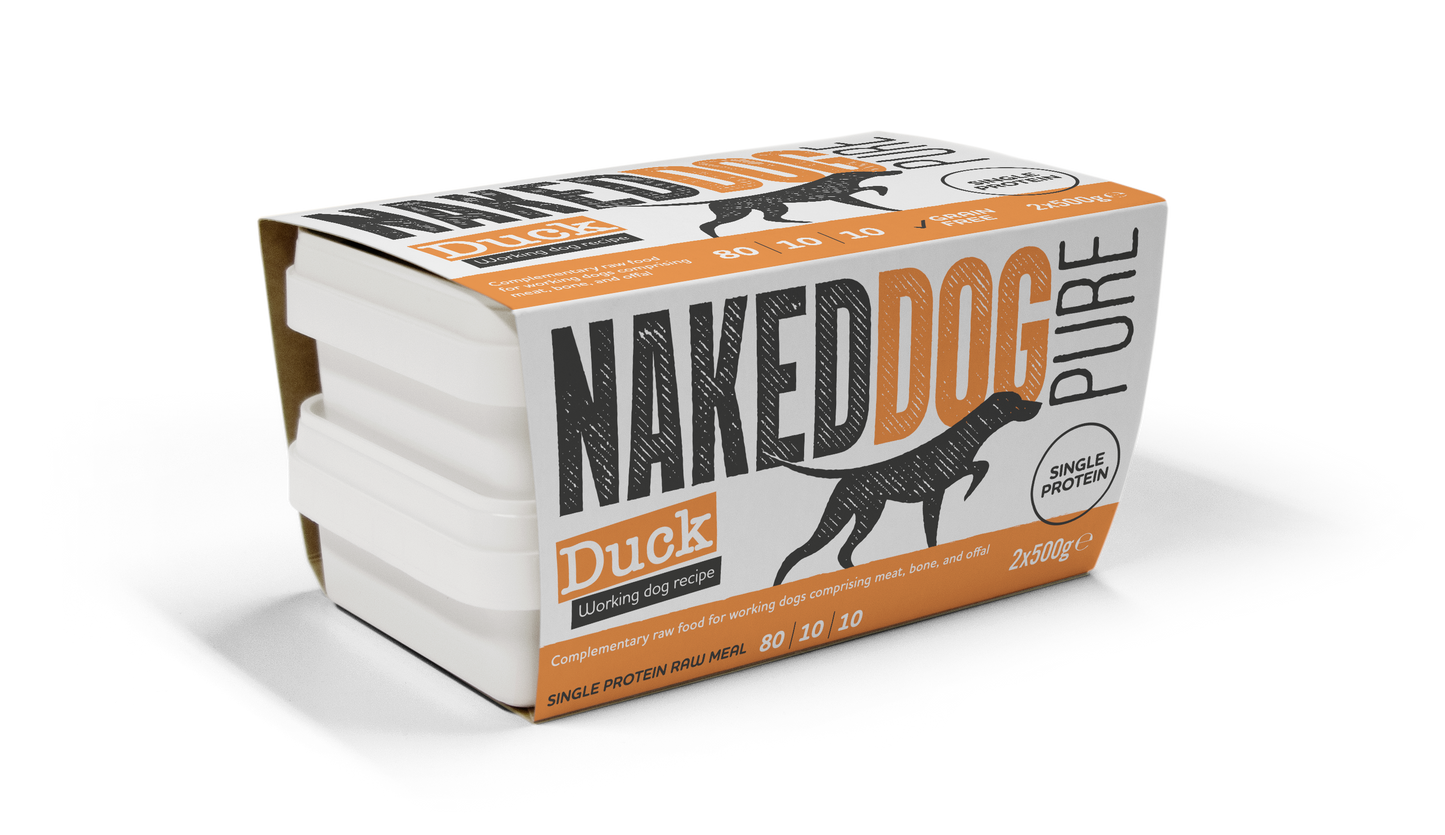 Naked Dog | PURE 80:10:10 Duck 2x500g