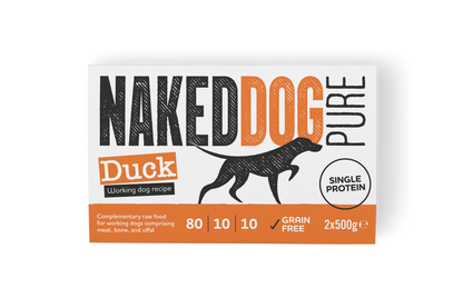 Naked Dog | PURE 80:10:10 Duck 2x500g