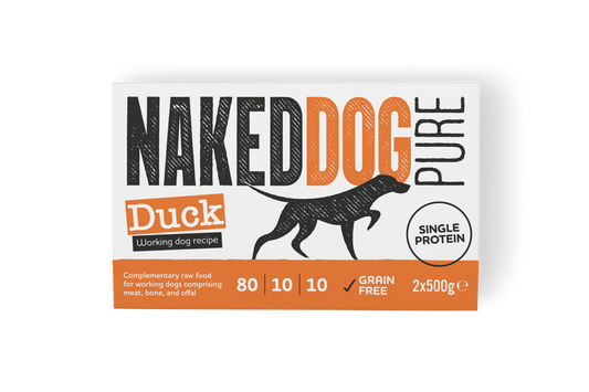 Naked Dog | PURE 80:10:10 Duck 2x500g