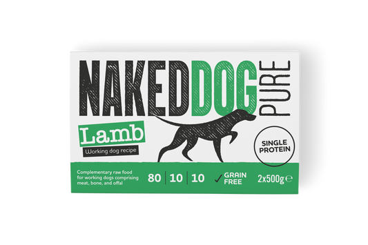 Naked Dog | PURE 80:10:10 Lamb 2x500g
