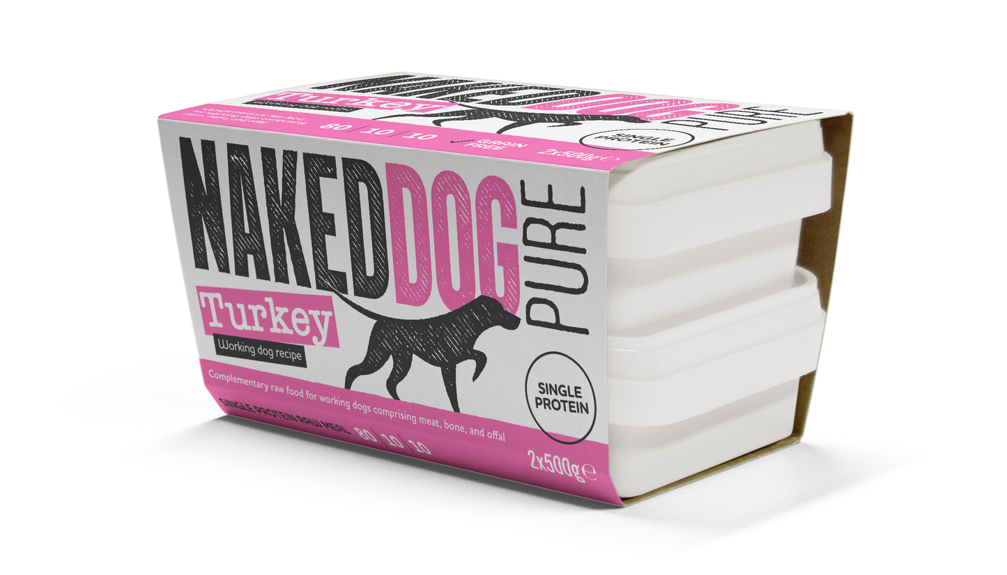 Naked Dog | PURE 80:10:10 Turkey 2x500g