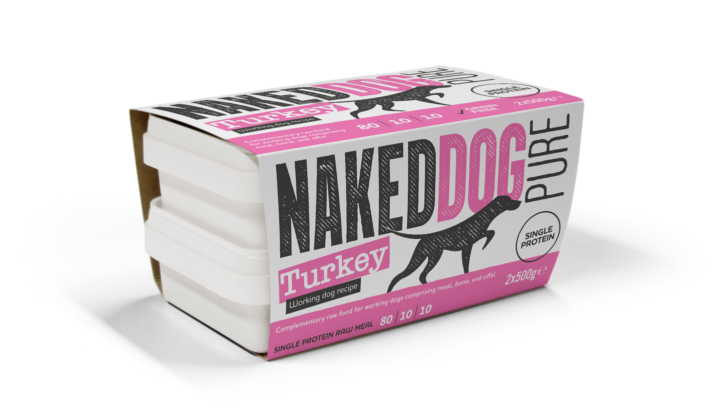 Naked Dog | PURE 80:10:10 Turkey 2x500g