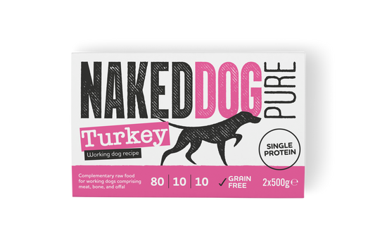 Naked Dog | PURE 80:10:10 Turkey 2x500g