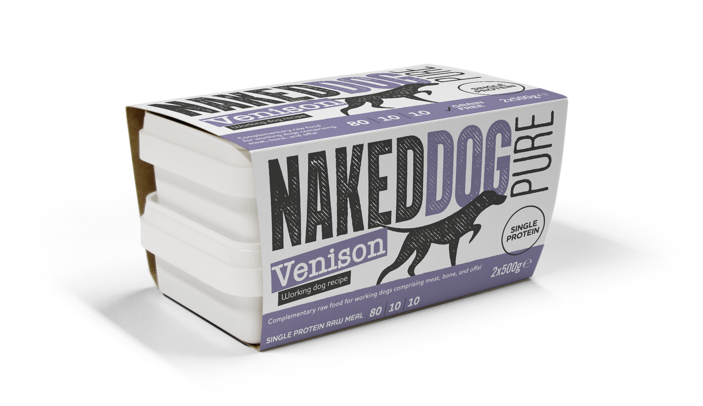 Naked Dog | PURE 80:10:10 Venison 2x500g