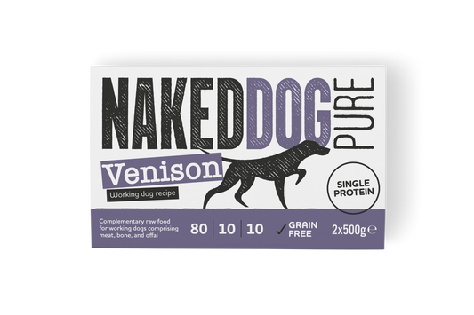 Naked Dog | PURE 80:10:10 Venison 2x500g