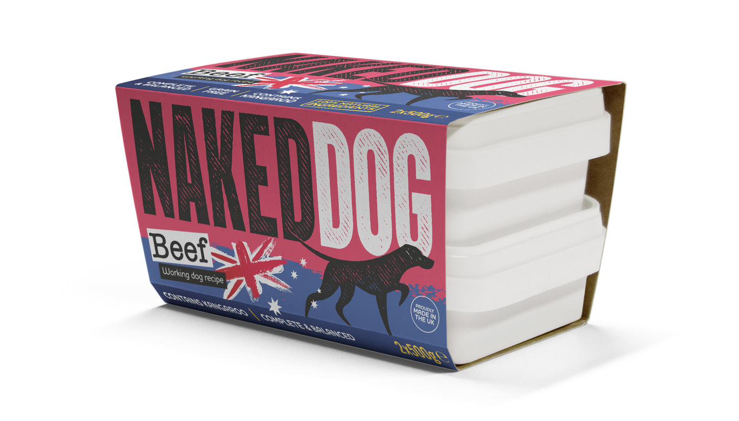NAKEDDOG | Kangaroo with Beef 2x500g