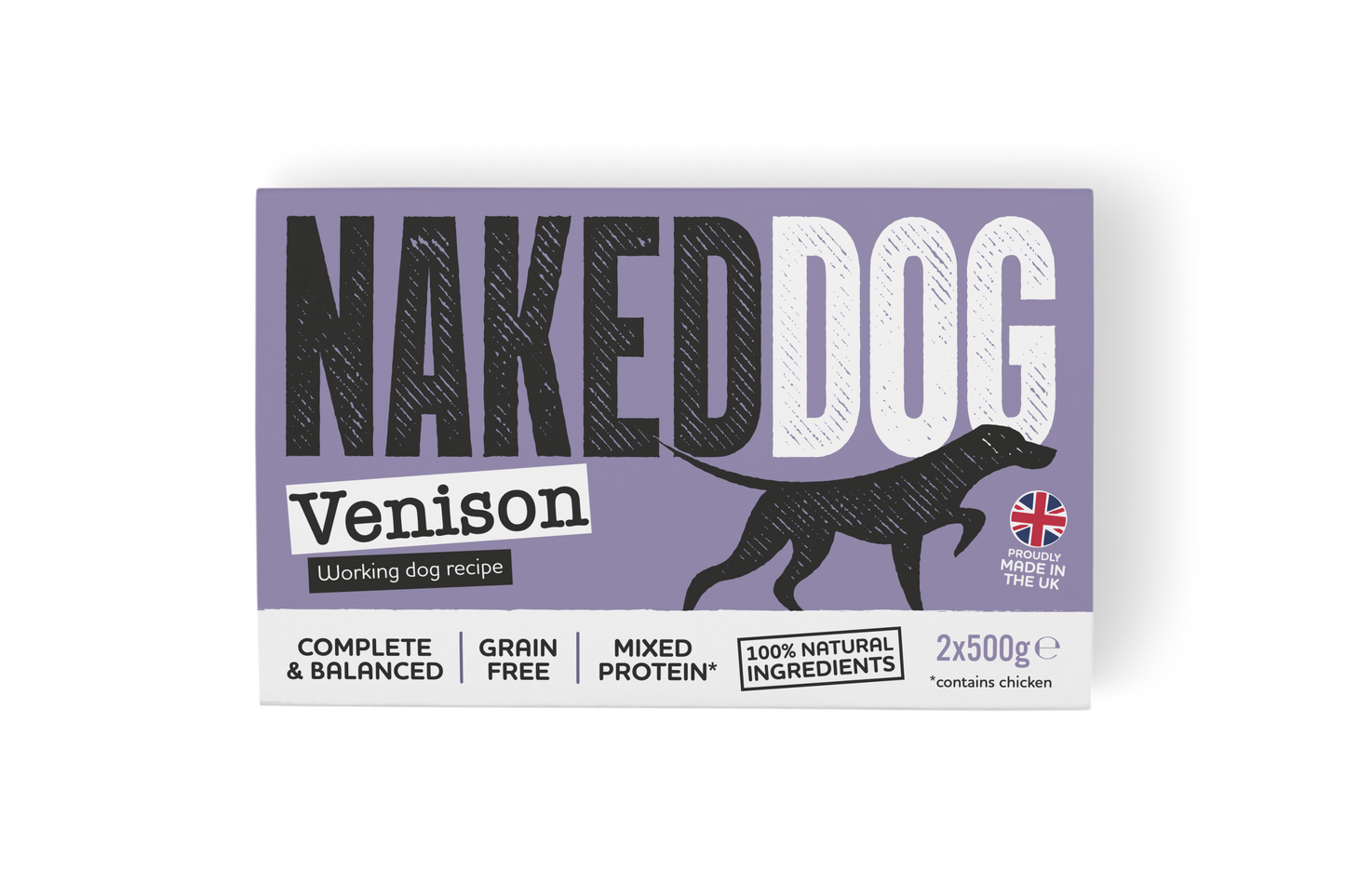 NAKEDDOG | Original Venison  2x500g