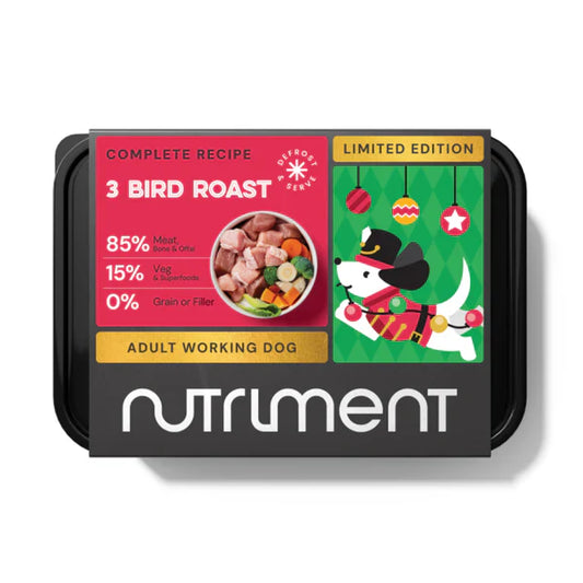 Nutriment | Dog 3 Bird Roast- Christmas Limited Edition  500g