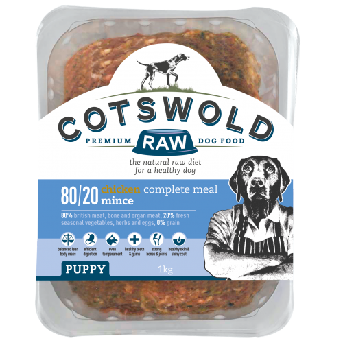 Cotswold Puppy 80/20 Chicken Mince