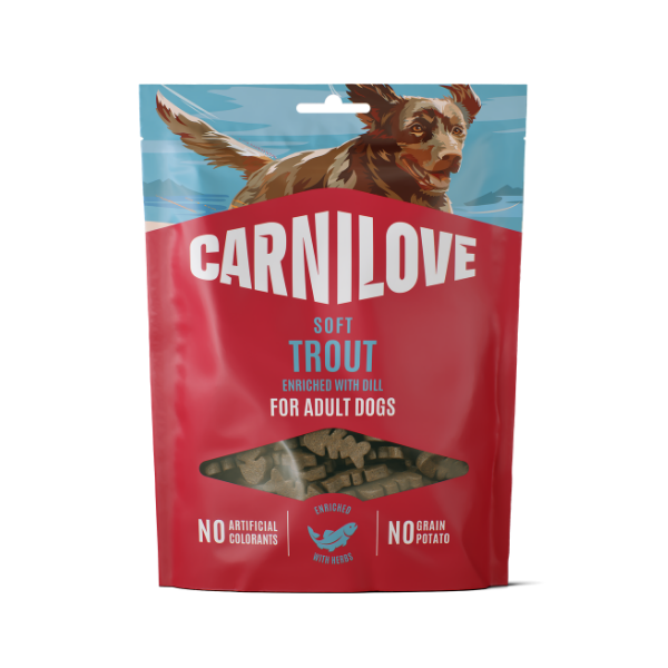 Carnilove | Trout with Dill soft treats for dogs