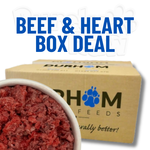 Durham | Beef & Heart Mince | Whole Box 14 x 454g