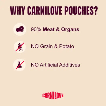 Carnilove Cat | Wet Food Pouch Multipack (12 x 85g)