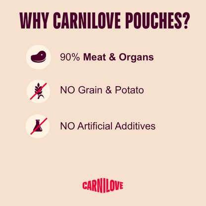 Carnilove | NEW Gravy Pouch Rich in Pheasant with Raspberry Leaves for Cats 85g